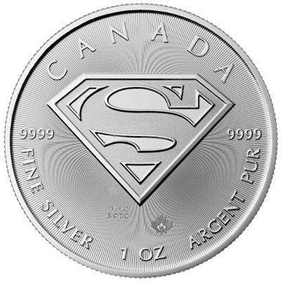 2016 Canada 1oz Silver $5 SUPERMAN™